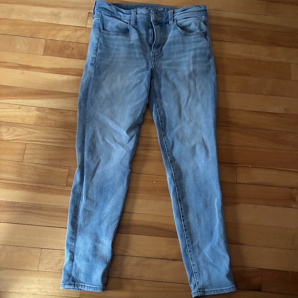 American Eagle Hi-Rise Jegging Crop Size 8